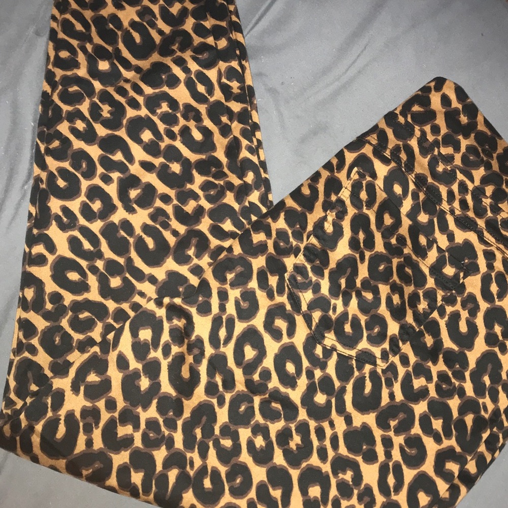 Cheetah Print Jeans/ jeggings.